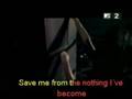 Evanescence - Bring me to life. (Karaoke)