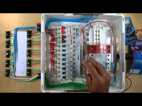 64. ELETRICIDADE - INSTALAÇÃO DE QUADRO DE DISTRIBUIÇÃO DE CIRCUITOS BIFÁSICO - 6°