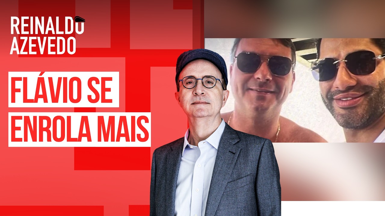 Reinaldo Azevedo –  Flávio, a foto com o capanga de Vorcaro e o falso moralismo dos Bolsonaros