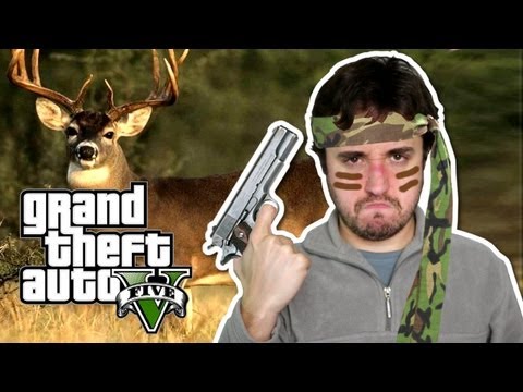 GTA V Sandbox: Caçando o Bambi!