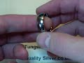 Tungsten Ring Scratch Test