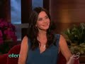 the full interview of courteney on ellen, 2010.