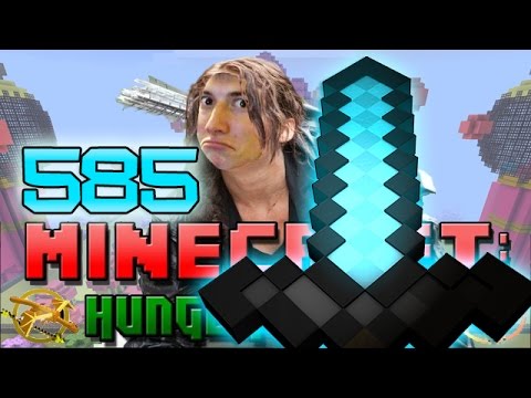 Minecraft: Hunger Games w/Mitch! Game 585 - DIAMOND SWORD MAN GETS RKO