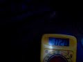 measured voltage on my teeth