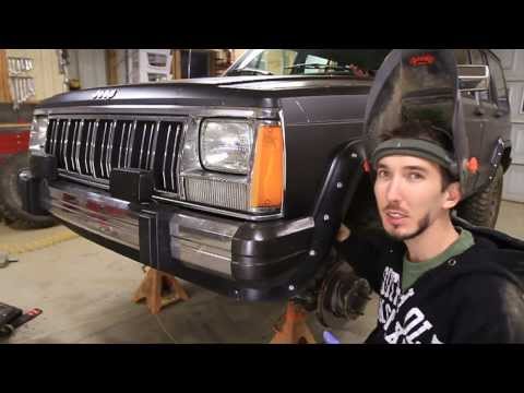 How To remove a stock Jeep Cherokee Bumper