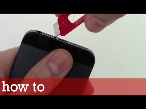 how to open iphone 4