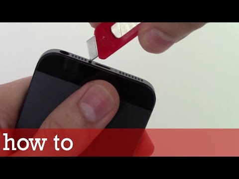 how to open iphone 5