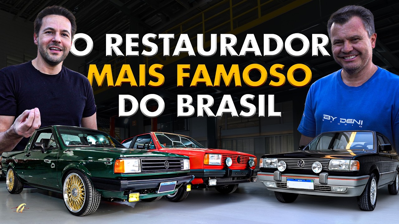 O PARAÍSO DOS CLÁSSICOS DA VOLKSWAGEN! Conheça o trabalho FANTÁSTICO de restauração do ByDeni Studio