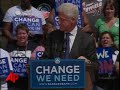 Bill Clinton Holds First Rallies for Obama