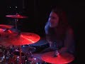 tommy bryant of breakline performing a drum solo.