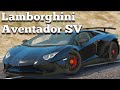 Lamborghini Aventador SV v1 для GTA 5 видео 6