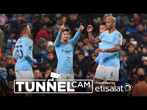 Video: BRAHIM DIAZ ON THE DOUBLE! | TUNNEL CAM | City 2-0 Fulham | Carabao Cup