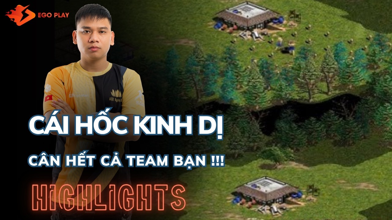 AoE Highlights: 3 Đầu 6 Tay cũng KHÓ ĐỠ TRẬN NÀY
