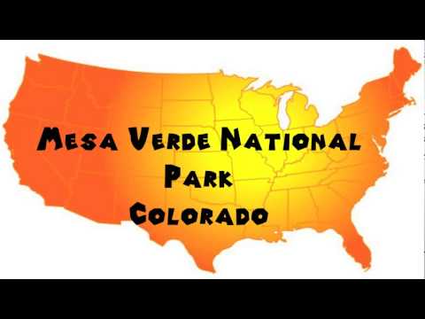 How to Say or Pronounce USA Cities — Mesa Verde National Park, Colorado