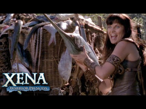 Xena Flings FISHES at Her Enemies | Xena: Warrior Princess