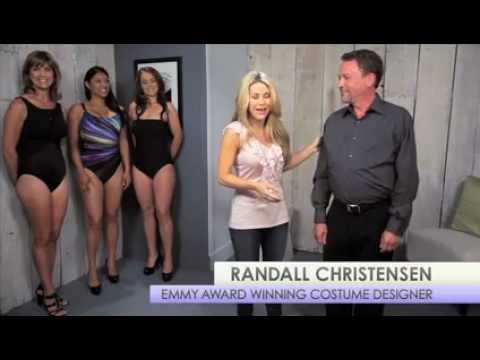 bathing suits women - Today on the Daily Dish, our host Cathy Rankin chats with emmy award winning costume designer, Randall Christensen, about his designer bathing suit collection.