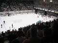 Weiner Dog Races at Hockey Game