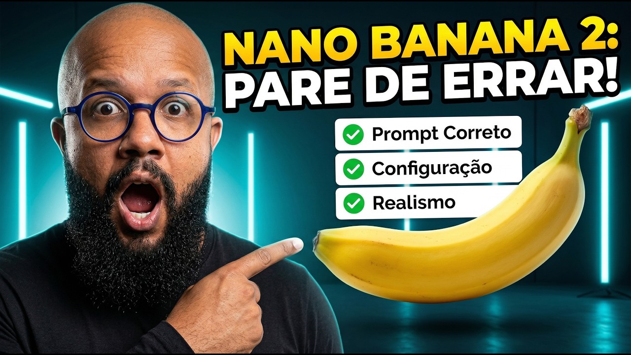 Como Usar o Nano Banana 2 GRÁTIS do Jeito Certo (A Maioria Erra) FOTOS REALISTAS