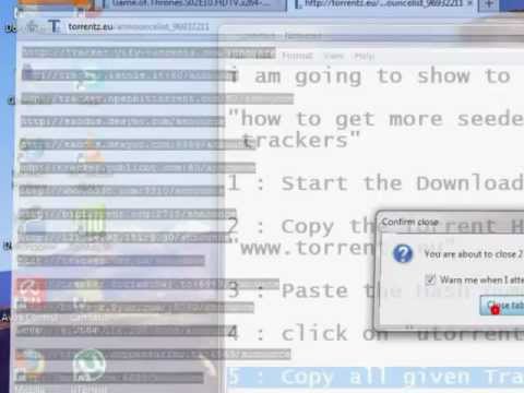 how to get more peers in utorrent