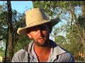 Chatting to a drover in Qld Chatting to a drover in Qld