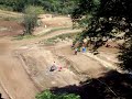 im the blue bike racing at ward creek in the 250 class in 2nd place with arm pump
