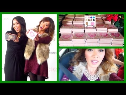 ThatsHeart Palette Launch Party! Vlogmas 7, 2013 - ThatsHeartTV