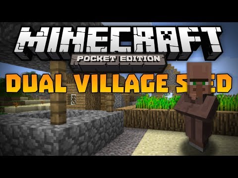 how to find a village in minecraft pe