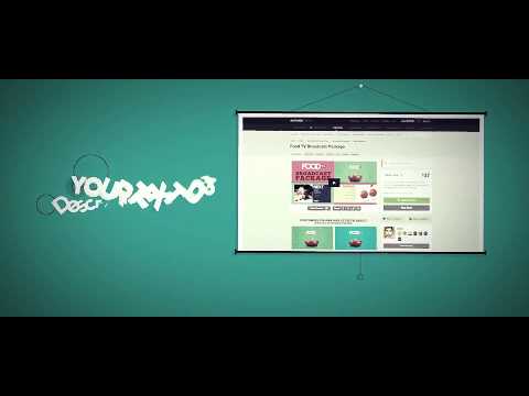 Create Video to Promote Ecommerce, Blog and Website With After Effects Template