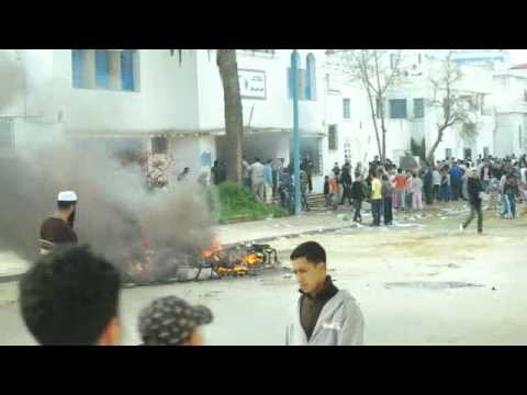نهب وتخريب في العرائش2