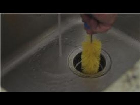 how to empty a sink disposal