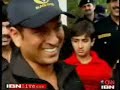 Sachin tendulkar and harbhajan spent a day with NSG commandos