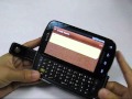 PDair Leather case for Samsung Epic 4G Galaxy S SPH-D700 - Flip Type (Black)