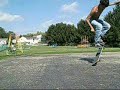 1/2 Pressure Flip 1/2 Late Flip,Forward flip,and Impossible crossfoot.