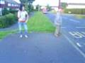 Bus stop prank