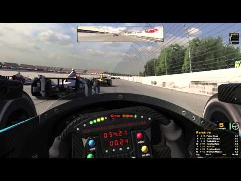 iRacing : Hold Your Line! (Indycar Fixed @ Michigan)