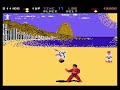 the atari world karate championship played with black belt opponent