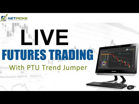 Daytrading Futures LIVE with the PTU Trend Jumper