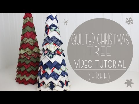 how to quilt a christmas tree