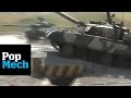 Flying T-90 Russian Tanks and More