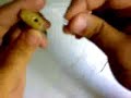 Como abrir cadeado com clips abrindo cadeado
