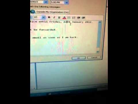 how to turn out of office on