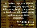 Mateo Kapitulo 11-Mapalad ang Bumabasa