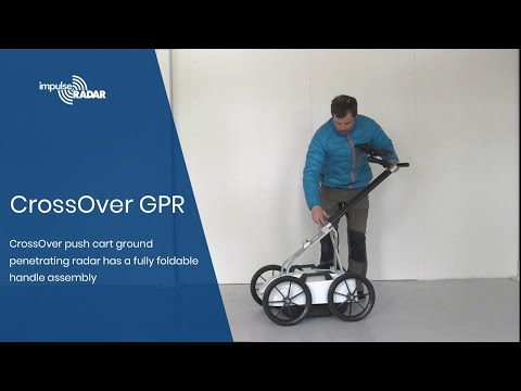 ImpulseRadar Folding the CrossOver Cart
