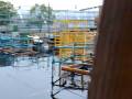 scaffold rain day