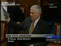 Rep Sessions protests fining and throwing Americans in jail over health care
