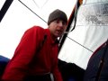 Tommy Caldwell in a Portaledge on El Capitan Talking about free climbing Mescalito