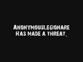 AnonymousLegionare - Threat reported