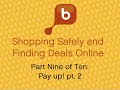 Using your credit card when online shopping