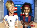 MARCATOONS: Guti y Ronaldinho hablan del grupo B