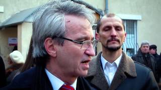 Открытие памятника И В Сталину в Луганске. (видео)